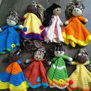 Artisan Hand Crochet Dolls/ Gifts for Christmas